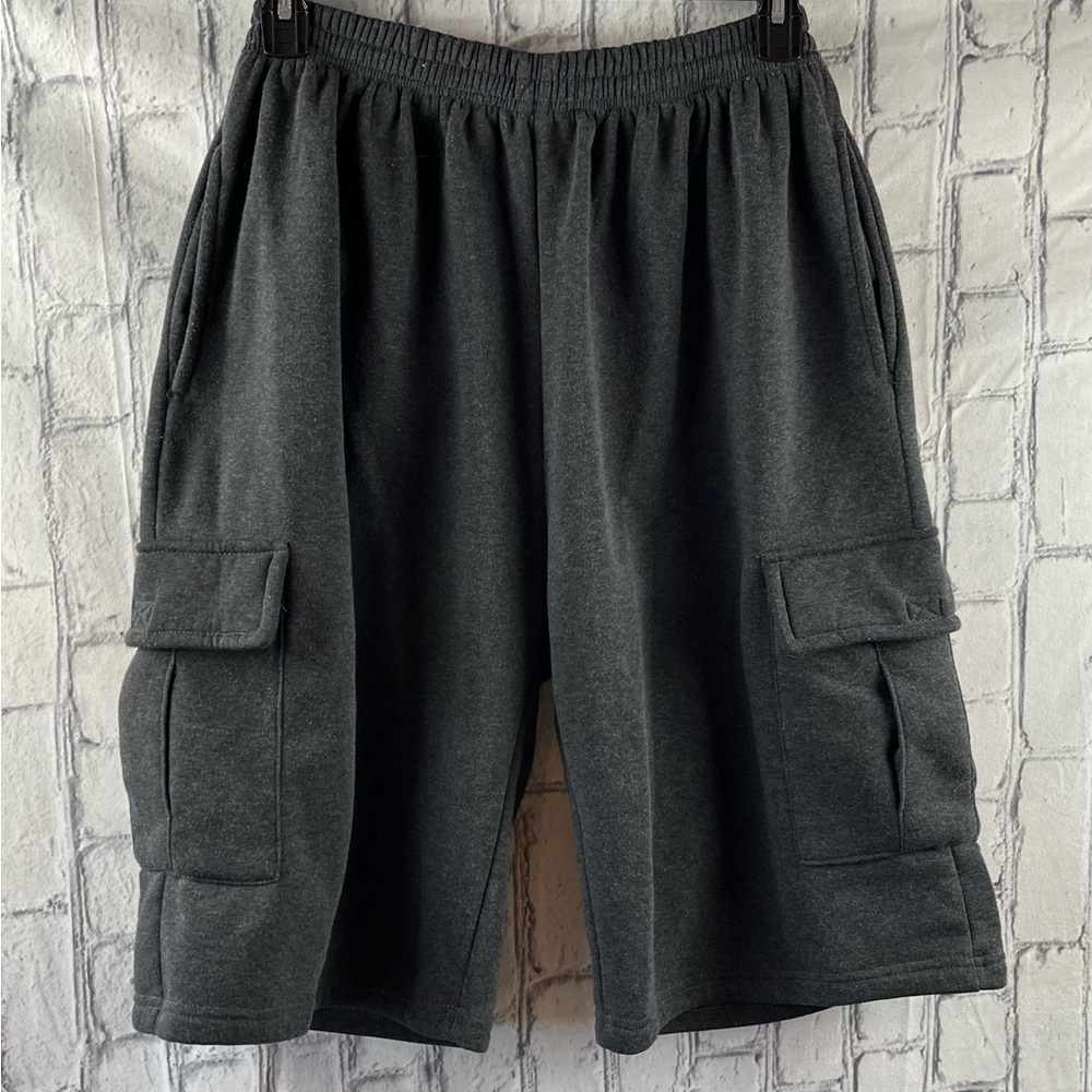 Renegade Size:XL Men Sweat Short Pockets Lounge  Gray Comfy Super Cute